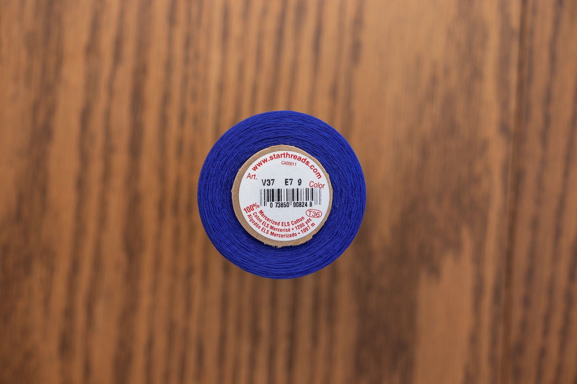 Star Coats and Clark  Cotton Thread For Sewing, Machine Quilting & Crafting Blue V37 E7 9