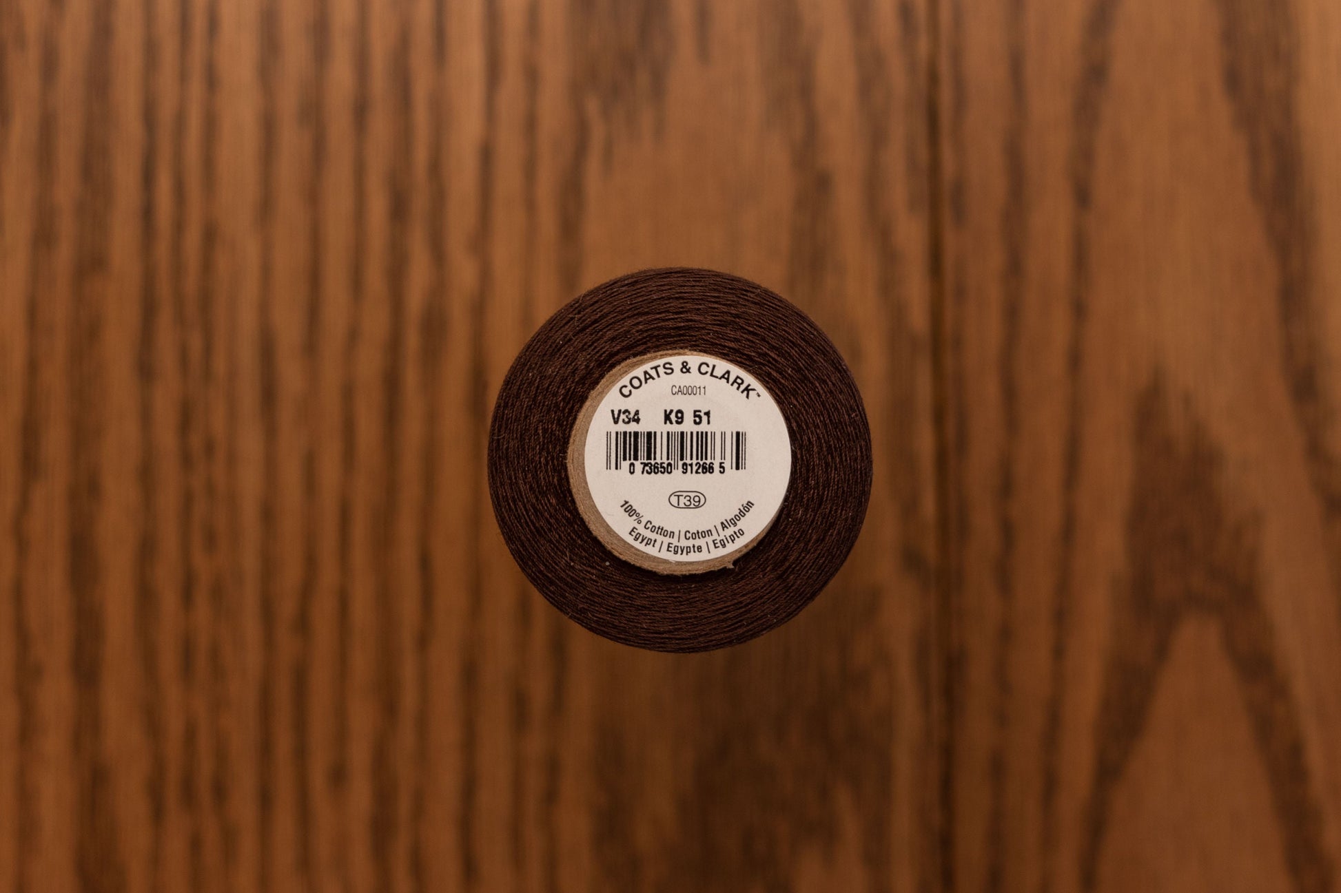Star Coats and Clark Cotton Thread For Sewing, Machine Quilting & Crafting China Brown V37 18 51