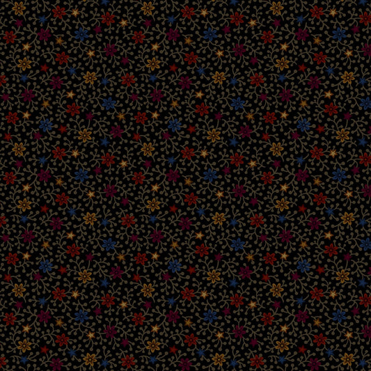 Primitive Traditions by Pam Buda Night Blooms Black # R171006-0112