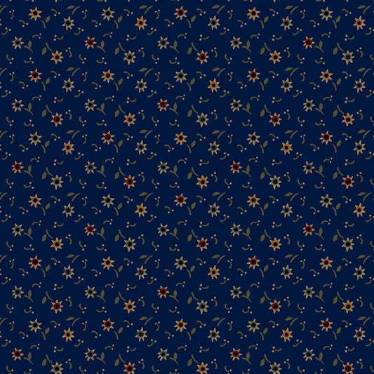 Primitive Traditions by Pam Buda Whimsy Navy # R171013-0110