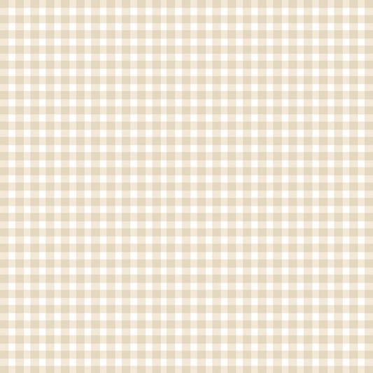 Beautiful Basics by Maywood Studio Almond Classic Check # 610M-WE1