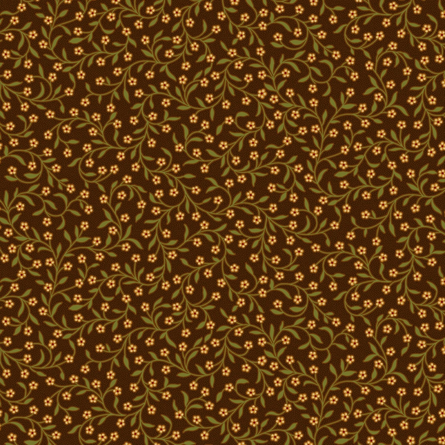 Spice Bazaar by Laura Berringer Brown Star Anise # R2110-BROWN