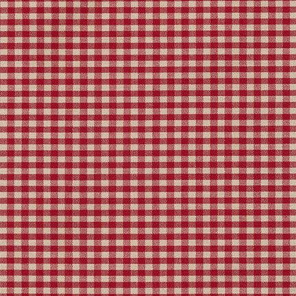 Crawford Gingham by Robert Kaufman Wine 14300D1-8