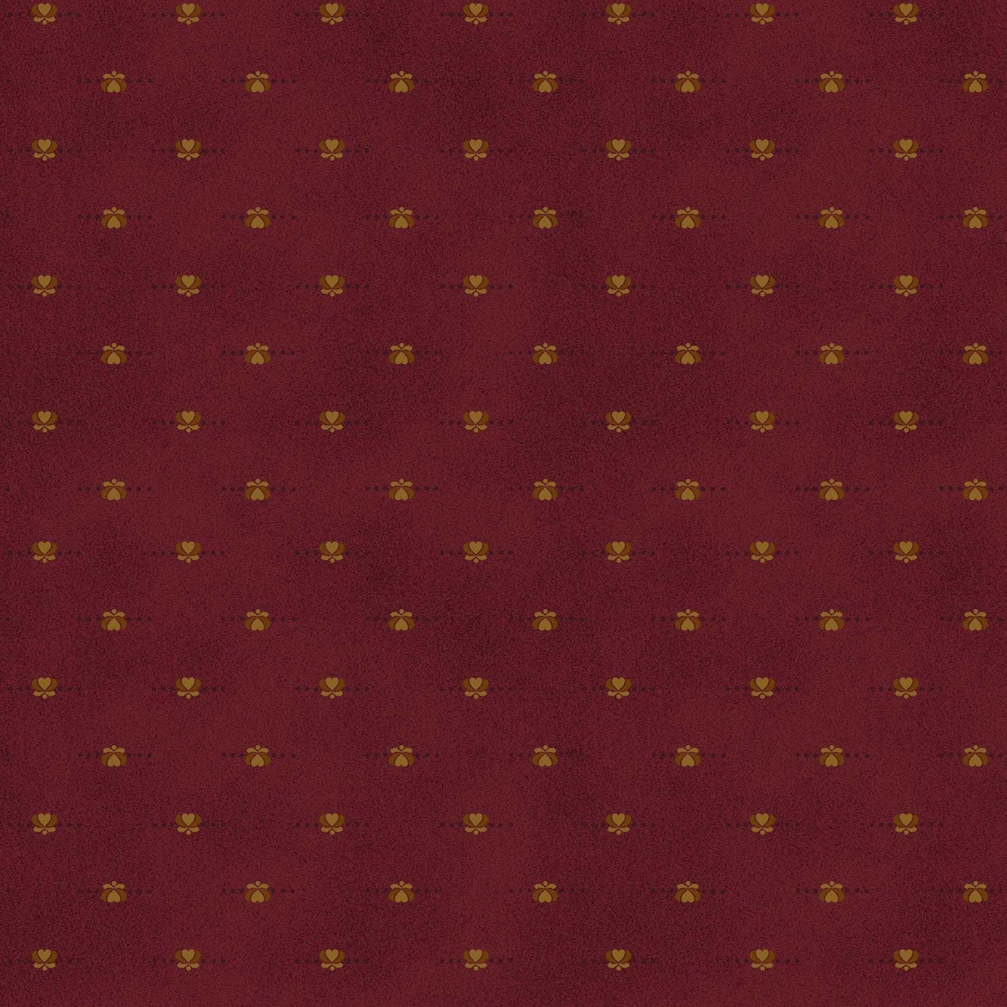 Right as Rain by Kim Diehl Cranberry Heart Blossoms # 9834-88