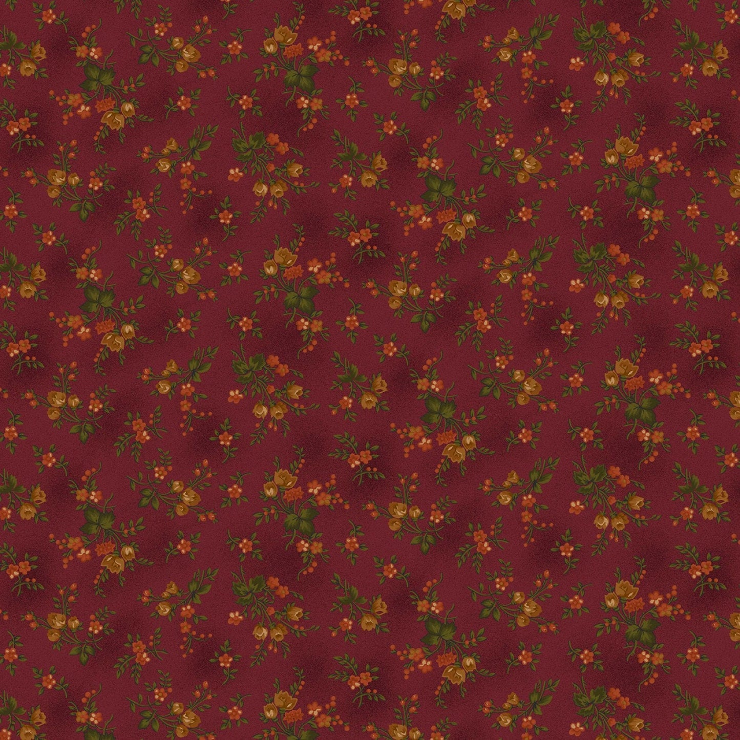 Right as Rain by Kim Diehl Cranberry Harvest Floral # 9836-88