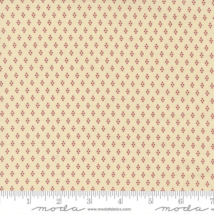 Kates Garden Gate by Betsy Chutchian Cream Red 31646 12