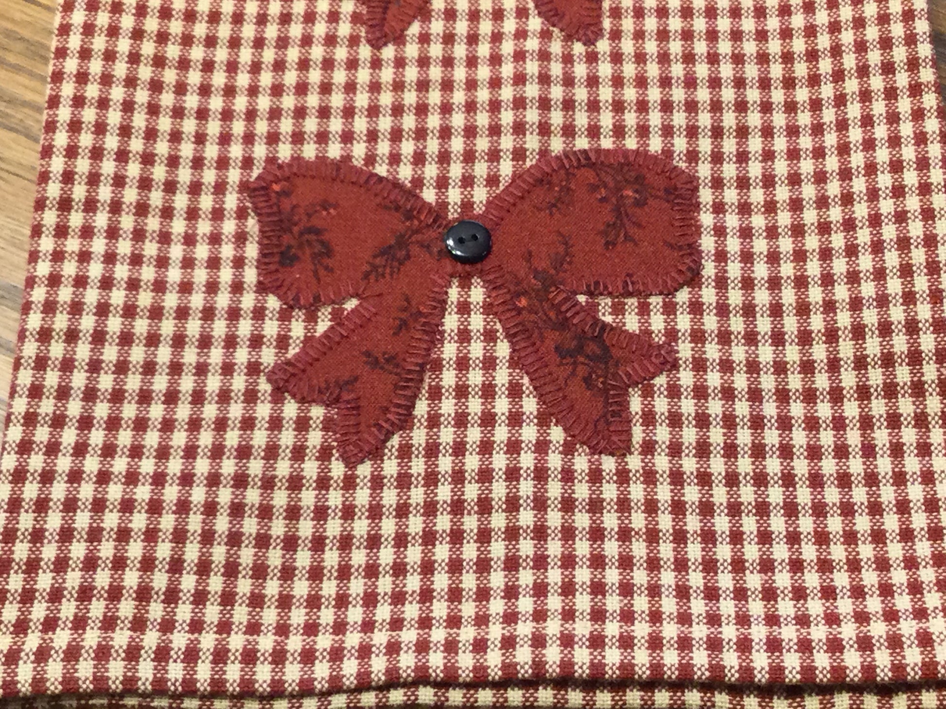 Primitive Farmhouse Christmas Towel Item #1588