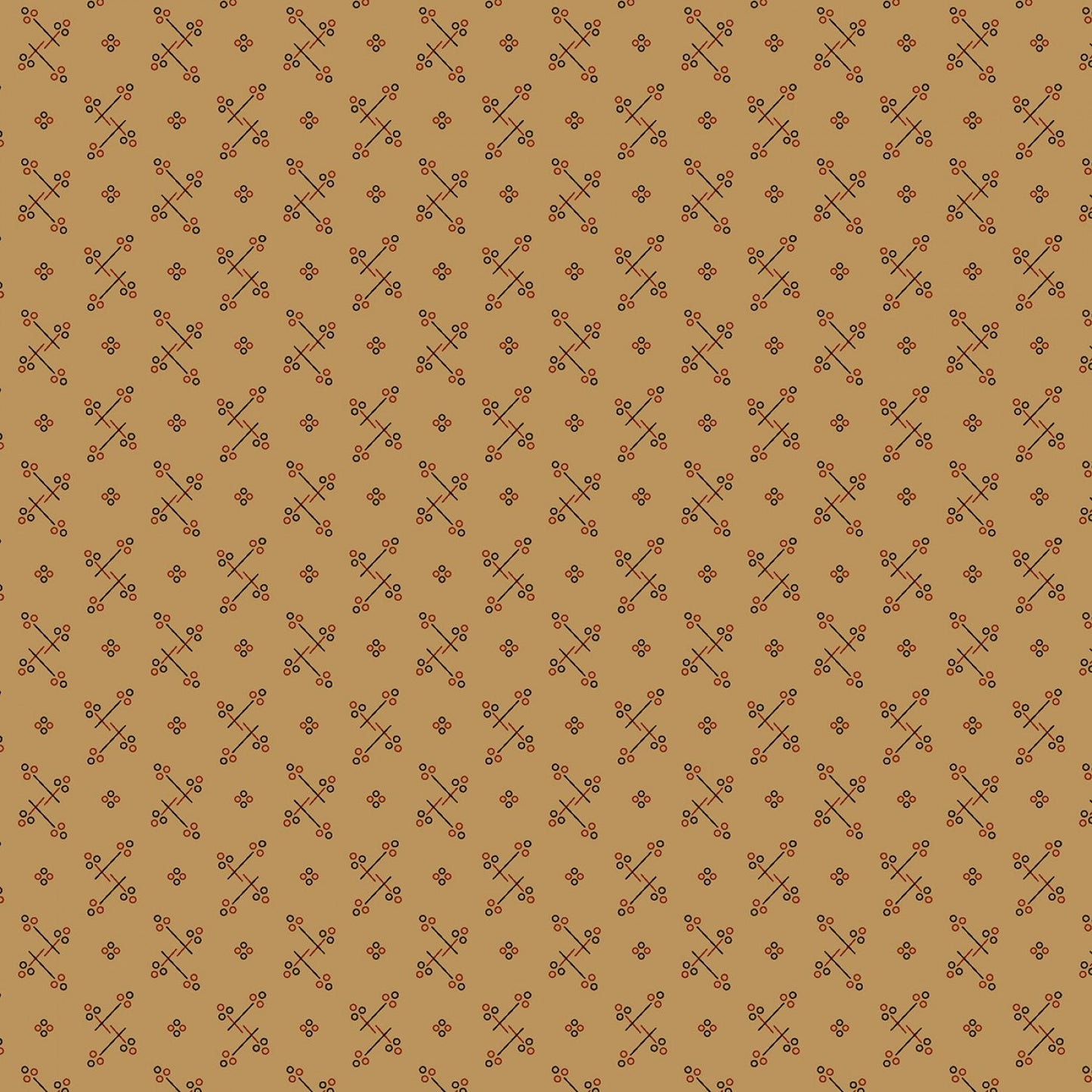 Butternut and Peppercorn by Pam Buda Tan Paprika # R170523-TAN
