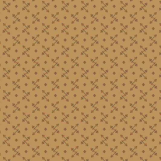 Butternut and Peppercorn by Pam Buda Tan Paprika # R170523-TAN