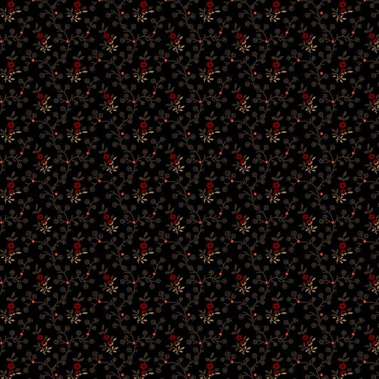 Butternut and Peppercorn by Pam Buda Black Nutmeg # R170526-BLACK