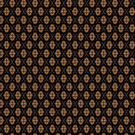 Butternut and Peppercorn by Pam Buda Black Basil # R170529-BLACK