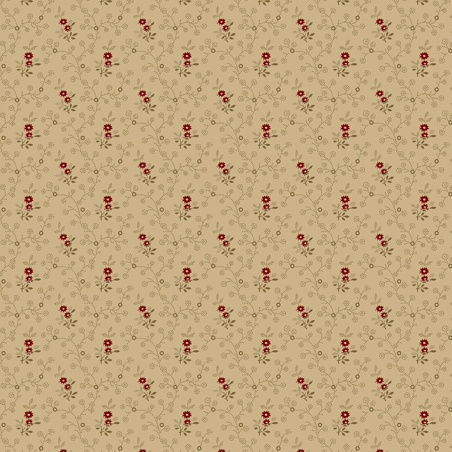 Butternut and Peppercorn by Pam Buda Beige Nutmeg # R170526-BEIGE