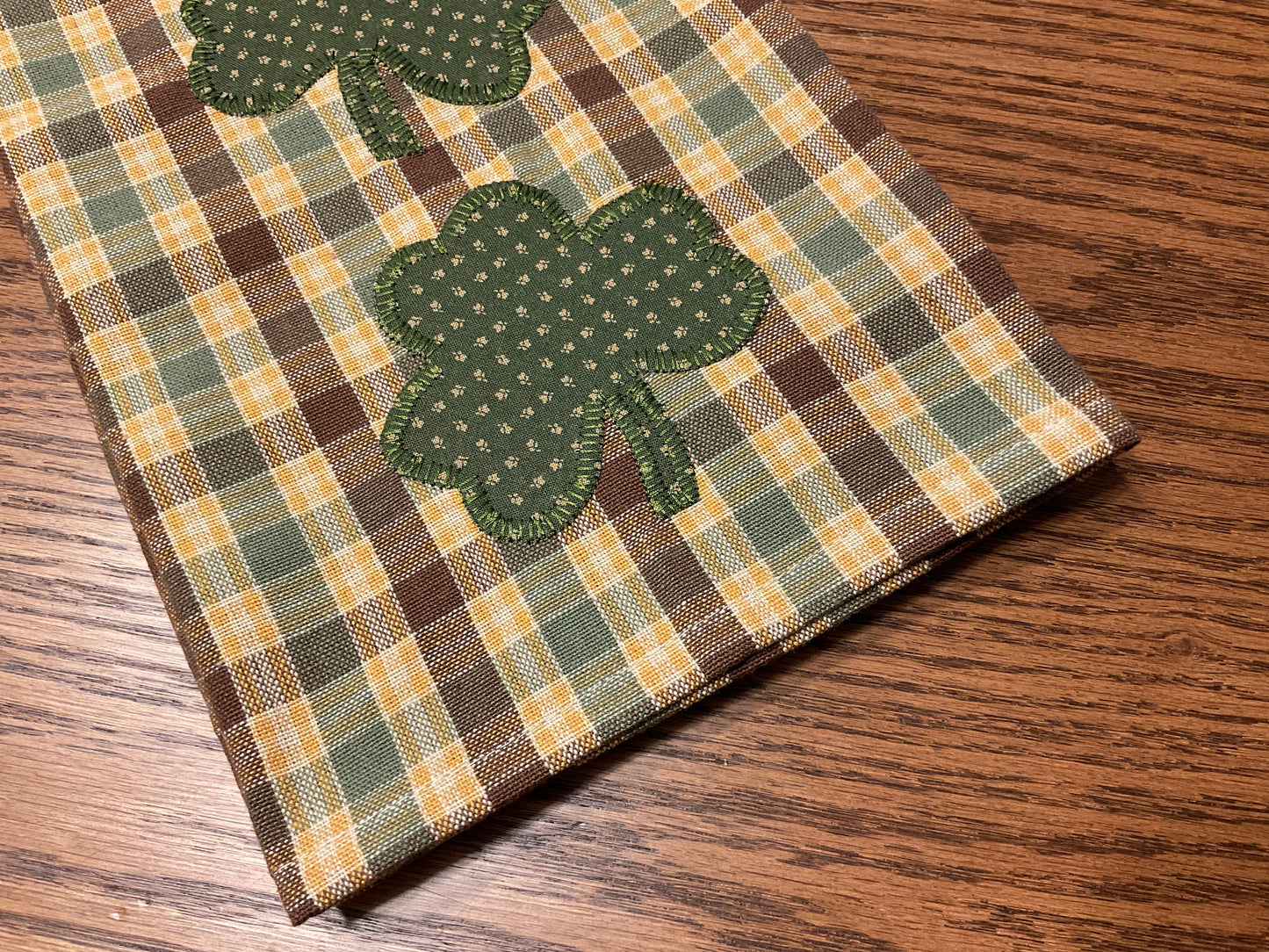 Primitive Farmhouse St.Patrick's Towel Item #1835
