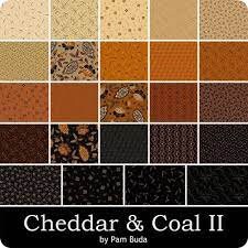 Cheddar & Coal 2 by Pam Buda 2-1/2in Strips 40pcs # ST66-0006