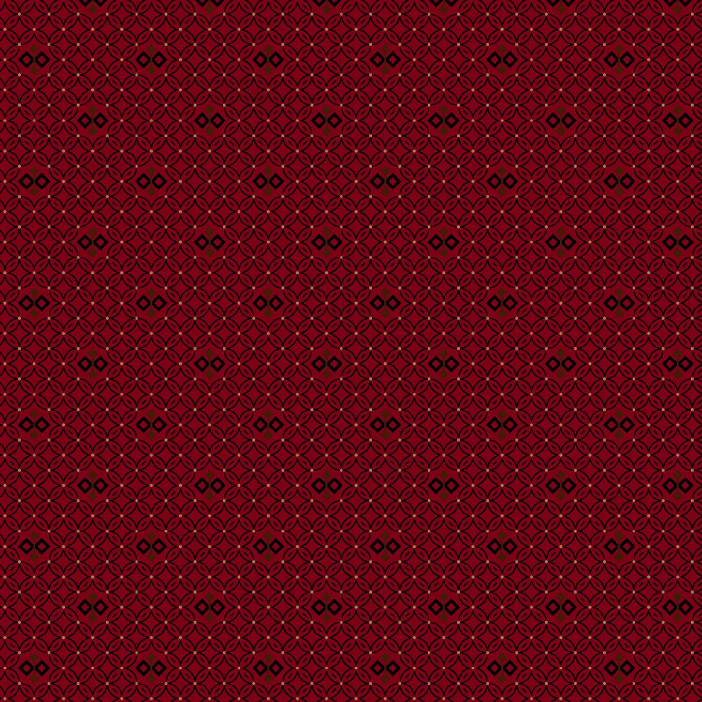 Sturbridge Floral Petites by Pam Buda Red Mosaic Tile # R170714D-RED