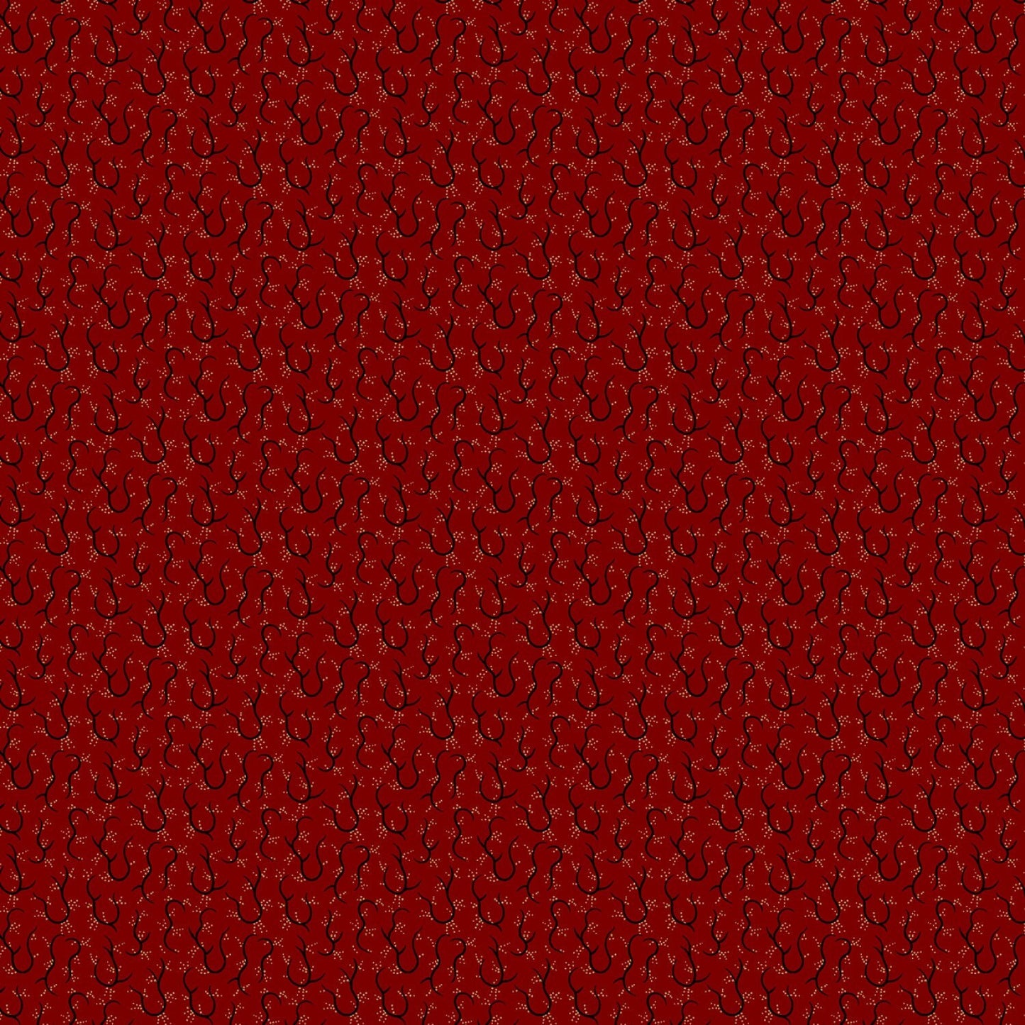 Sturbridge Floral Petites by Pam Buda Red Wild Vine # R170717D-RED