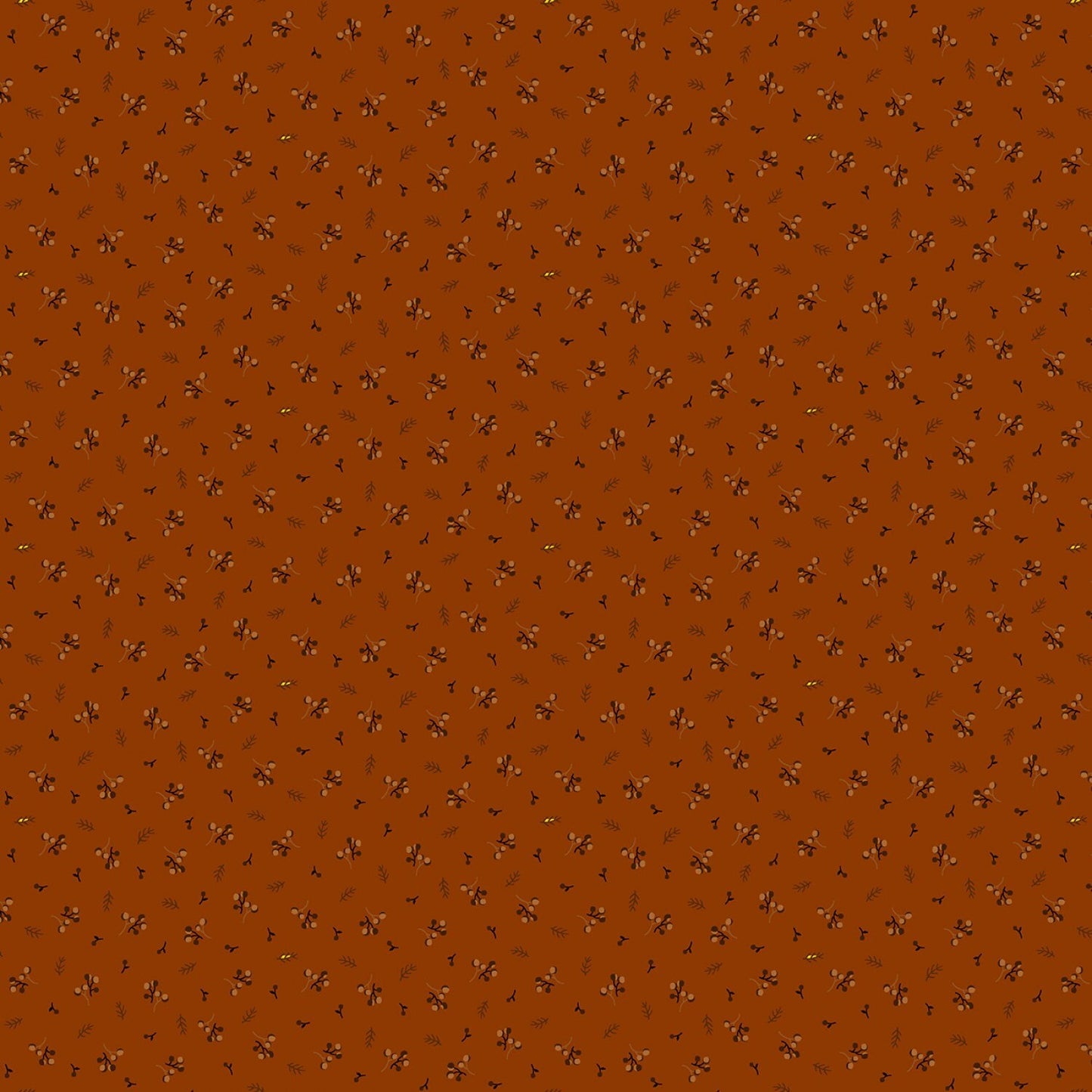 Autumn Spice by Stacy West Dk Pumpkin Tiny Berry Toss # 3081-35