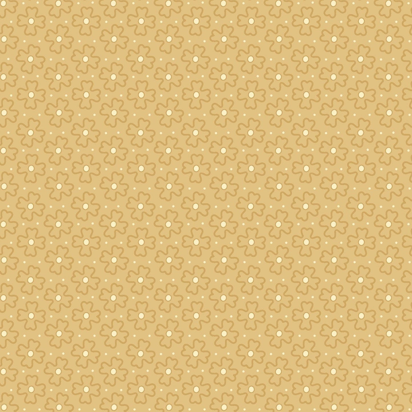 Golden Era by Paula Barnes Tan Wavy Daisy # R220645-TAN