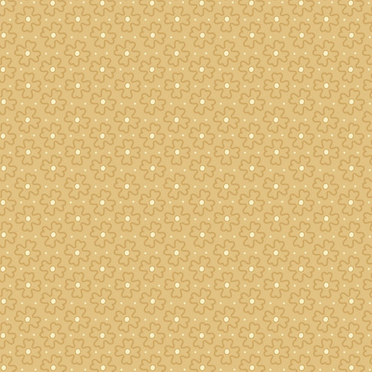 Golden Era by Paula Barnes Tan Wavy Daisy # R220645-TAN