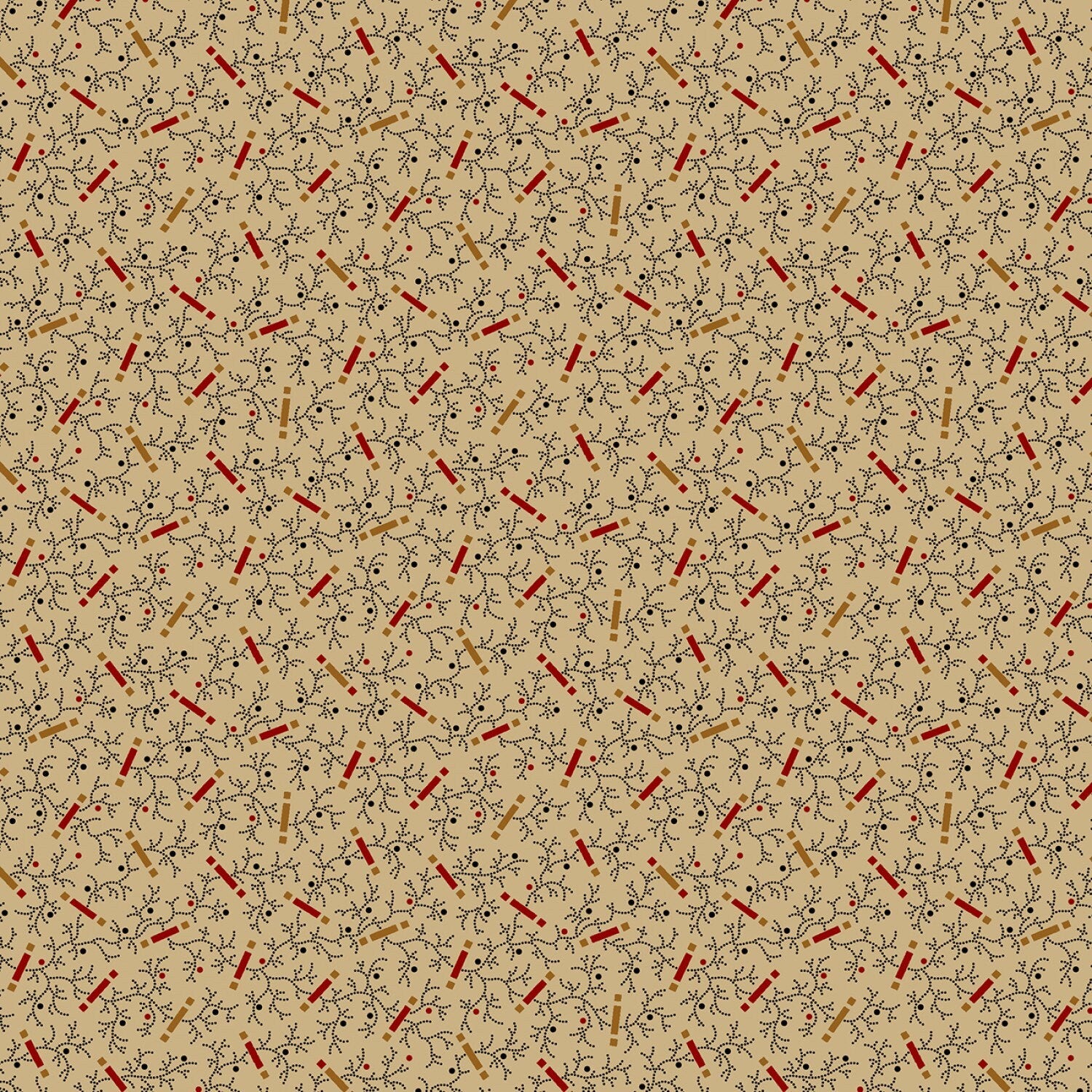 Butternut & Peppercorn 2 by Pam Buda Beige Pick Up Sticks #R170750-BEIGE