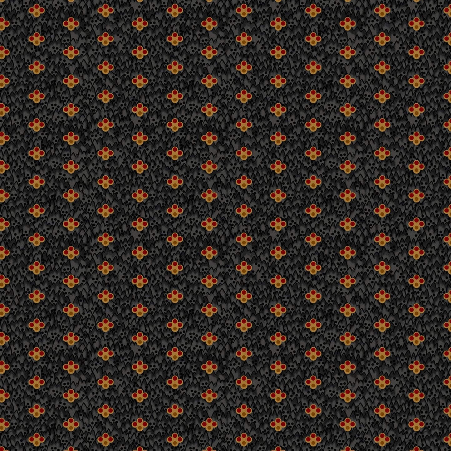 Butternut & Peppercorn 2 by Pam Buda Gray Triple Dots # R170756-GRAY