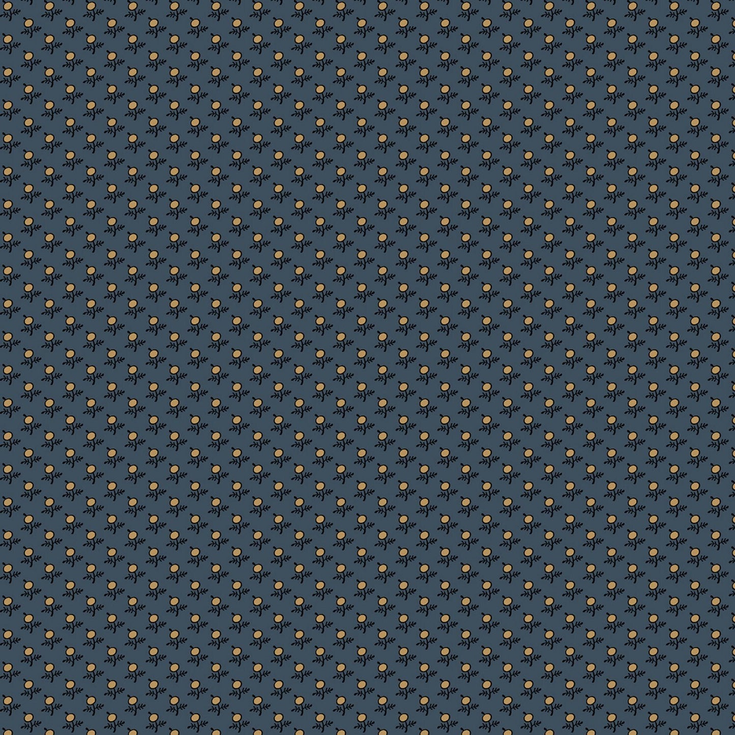 Piecemakers Sampler by Pam Buda Navy Sunflower # R170799-NAVY