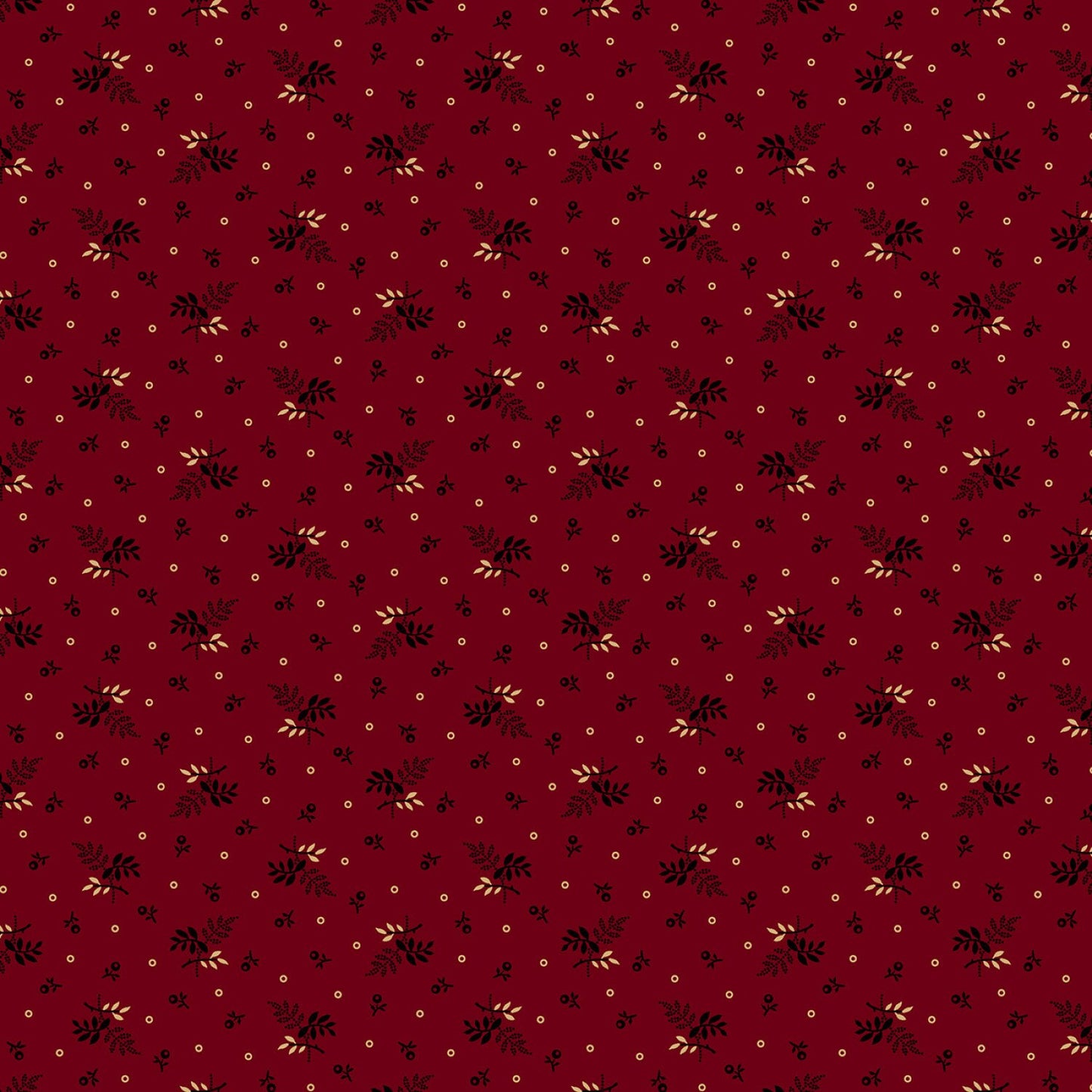Strawberry Emery by Pam Buda Red Leafy Shade # R170871D-RED