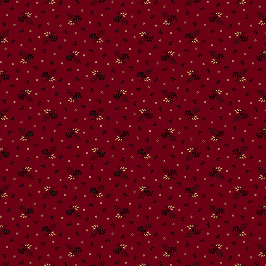 Strawberry Emery by Pam Buda Red Leafy Shade # R170871D-RED