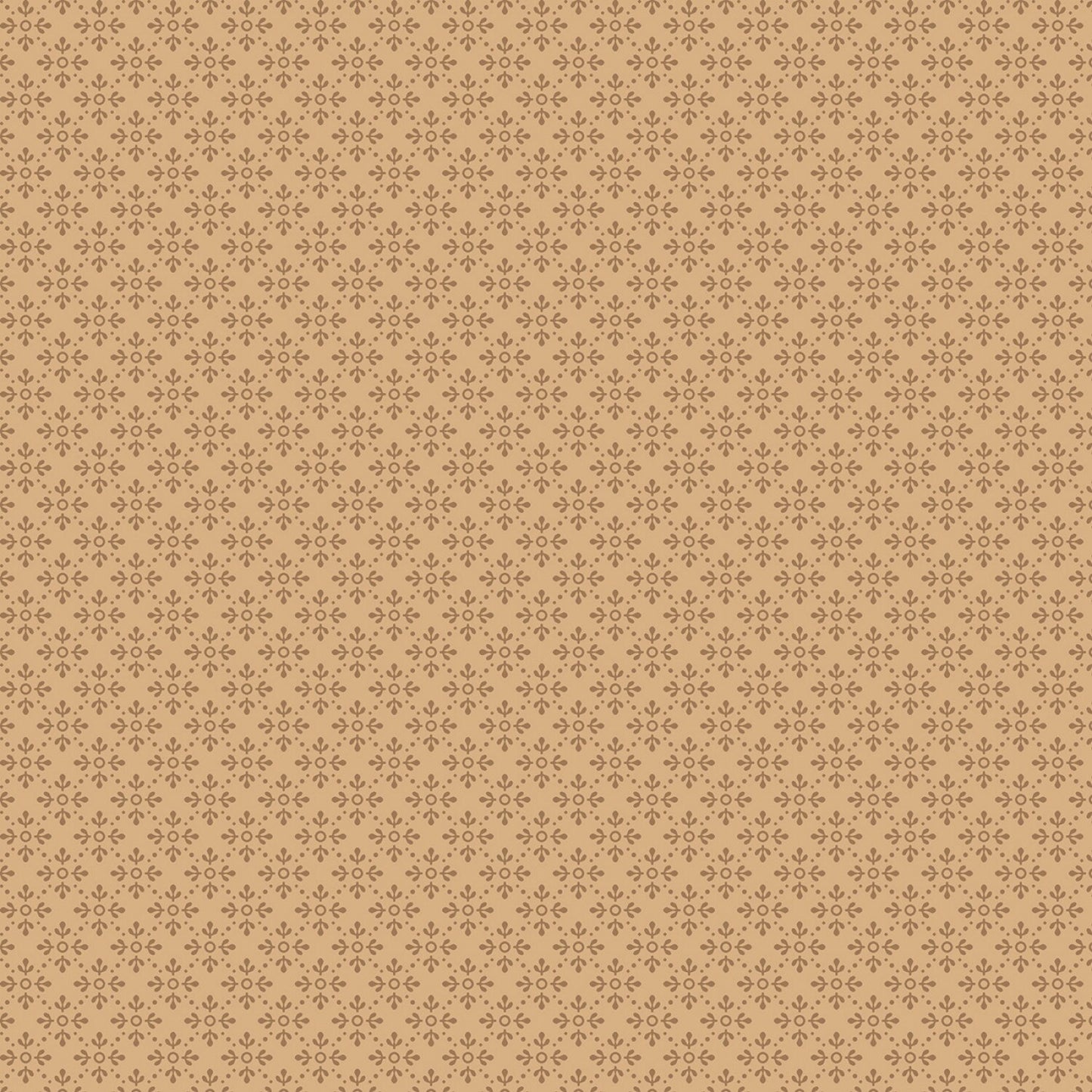 Strawberry Emery by Pam Buda Beige Four Squared # R170874D-BEIGE