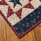 Primitive Farmhouse Americana Patriotic Table Runner Item #2032