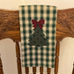 Christmas Primitive Farmhouse Towel Item #1765