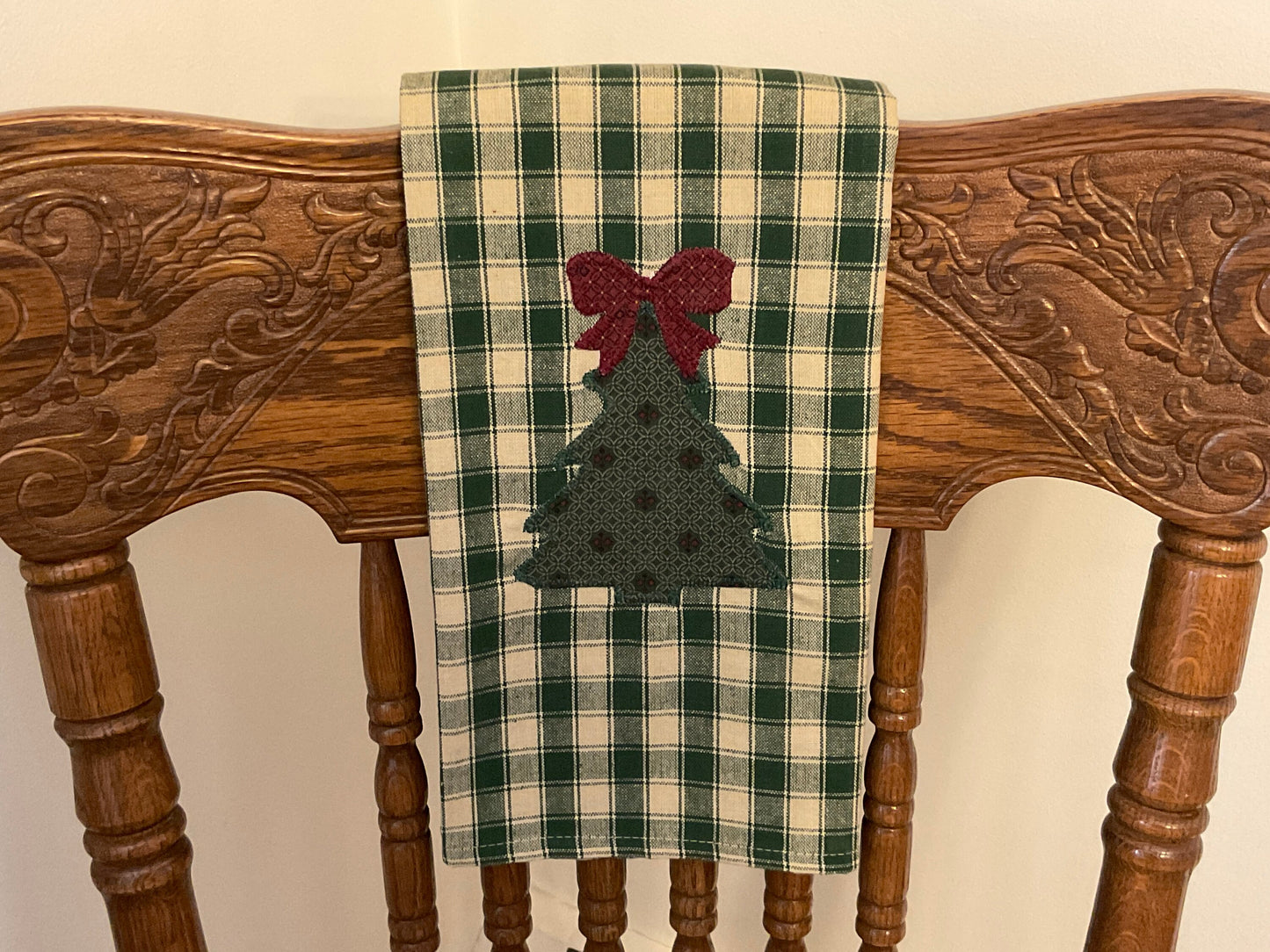 Christmas Primitive Farmhouse Towel Item #1765