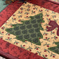 Christmas Primitive Farmhouse Table Runner Item #1785