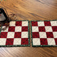 Christmas Primitive Farmhouse Potholders Item #1754