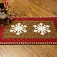 Christmas Snowflake Primitive Farmhouse Table Runner Item #1810