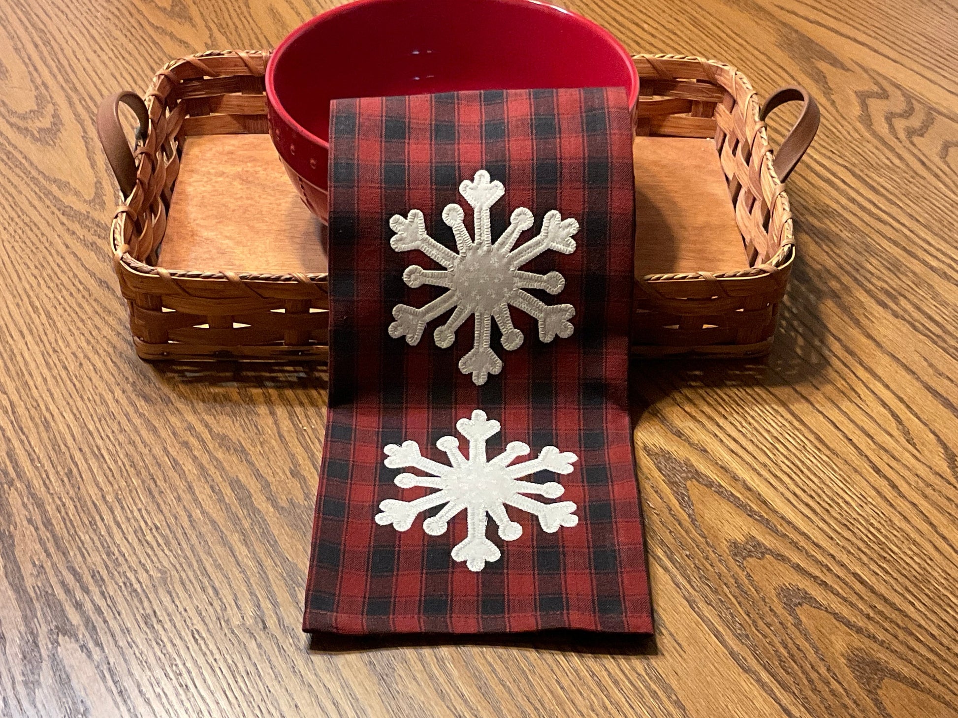 Christmas Primitive Farmhouse Towel Item #1808