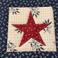 Primitive Farmhouse Americana Star Potholders Item #1903