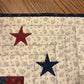 Americana Primitive Farmhouse Log Cabin Table Topper Item #1893