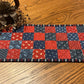 Primitive Farmhouse Americana Table Runner Item #1909