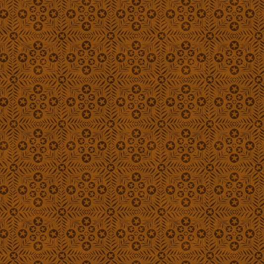 Oak & Maple by Janet Nesbitt Ochre Star Lattice # 3288-36