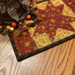 Primitive Farmhouse Autumn Star Table Runner Item #1932