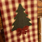 Christmas Primitive Farmhouse Towel Item #1940