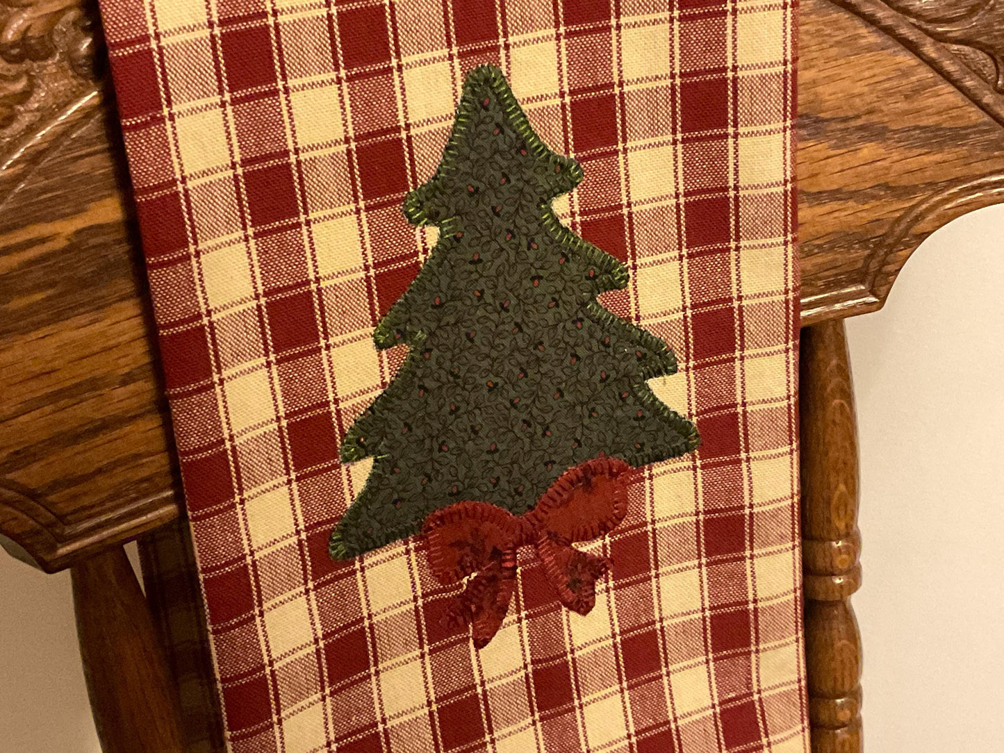 Christmas Primitive Farmhouse Towel Item #1940