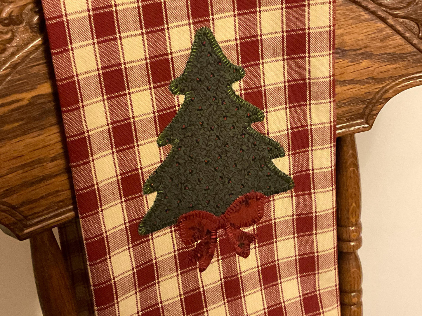 Christmas Primitive Farmhouse Towel Item #1941