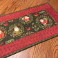 Christmas Primitive Farmhouse Santa Table Runner Item #1948