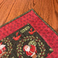 Christmas Primitive Farmhouse Santa Table Runner Item #1947