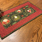 Christmas Primitive Farmhouse Santa Table Runner Item #1948