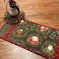 Christmas Primitive Farmhouse Santa Table Runner Item #1949