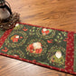 Christmas Primitive Farmhouse Santa Table Runner Item #1949