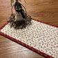 Christmas Primitive Farmhouse Santa Table Runner Item #1949